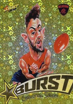 2018 Select Footy Stars - Starburst Caricatures Yellow #SBY44 Christian Salem Front